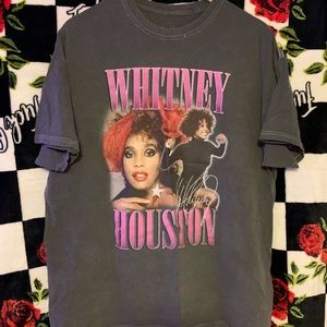 Whitney Houston Tour T-shirt Sz XL men